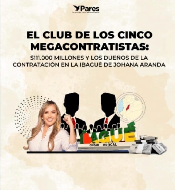 ​El "Club de los Cinco": El festín de $111.000 millones con los recursos de Ibagué